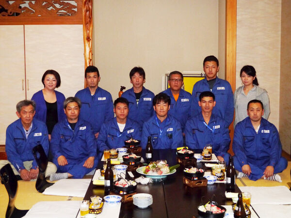 8周年食事会＆実習生歓迎会